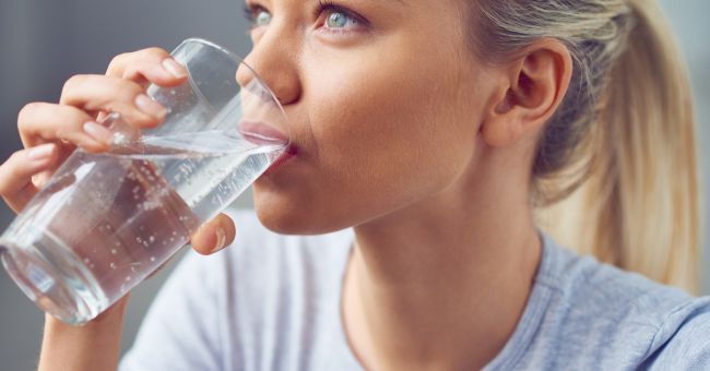 Drink Plenty of Water and Eat a Healthy Diet