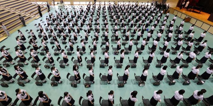 Black hair, white underwear: A battle resumes over Japan’s bizarre school rules