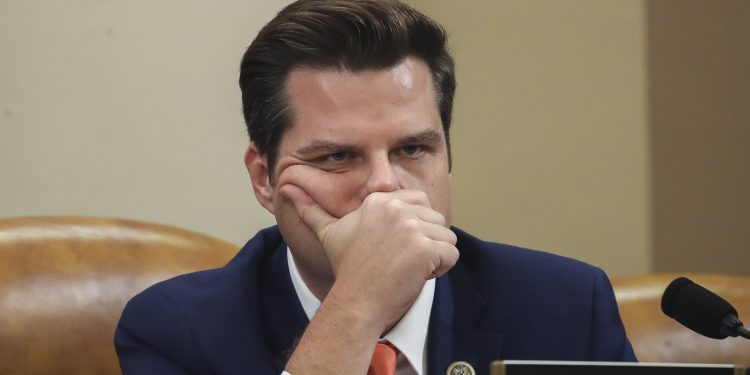 Rep. Matt Gaetz hires defense lawyer Marc Mukasey, who represents Trump Organization in criminal probe