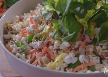 What’s the Deal With That Viral Popcorn Mayo Salad?