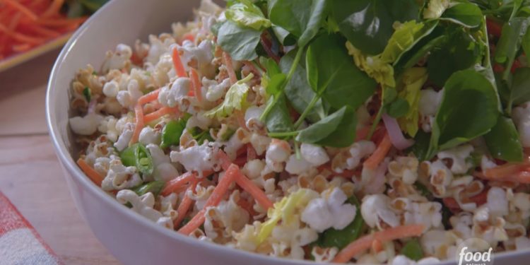 What’s the Deal With That Viral Popcorn Mayo Salad?