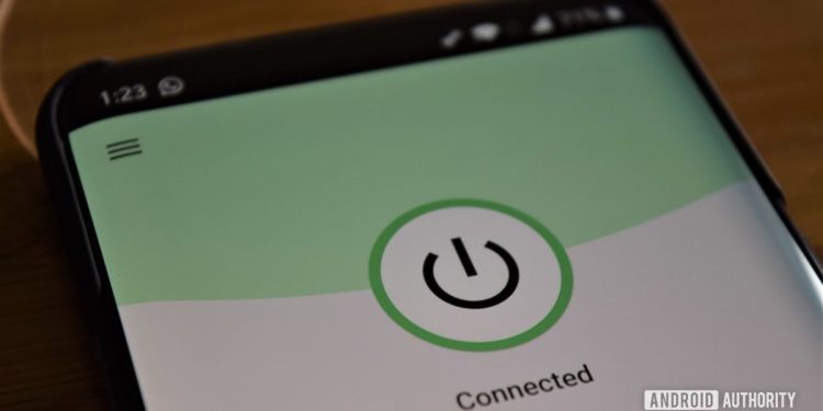 expressvpn review - connected to a server