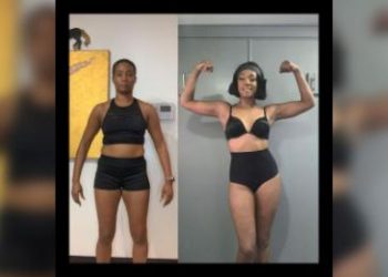 Tiffany Haddish shows off her transformation on Instagram.