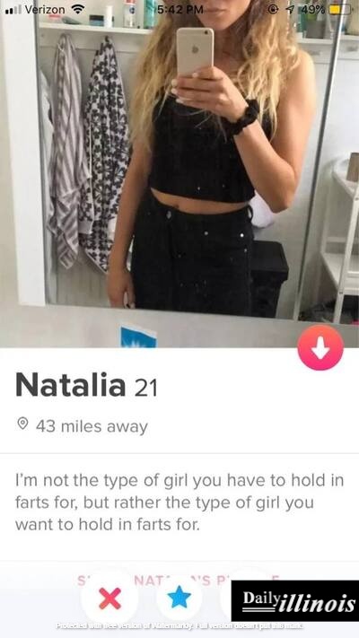 What type of girls can you on tinder