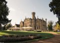 Oakley Court, built in 1859, sits in 35 acres overlooking the River Thames, upstream from Windsor