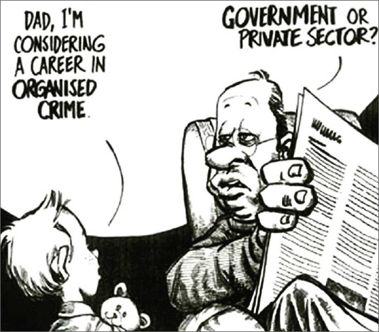 Government or Private sector