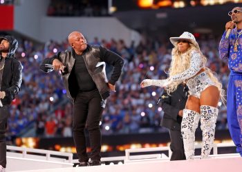 Rap Takes Over Super Bowl Halftime, Balancing Celebration and Protest