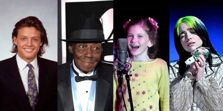 The youngest and oldest Grammy winners, ever
