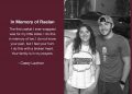 Casey Lawhon, right, started In Memory Casket Wraps in honor of her sister, Raelan Lawhon, who died unexpectedly in January. He’s offered to create wraps for the students who died in the Texas school shooting.