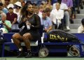 The hottest ticket in sports has given way to a star-studded crowd at New York's Arthur Ashe Stadium, where Vera Wang, Spike Lee, Rebel Wilson, Lindsey Vonn, Mike Tyson, Hugh Jackman, Anna Wintour and even Bill Clinton are all on hand for what could be the final match of Serena Williams ' illustrious caree