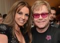 WEST HOLLYWOOD, CA - FEBRUARY 24: (L-R) Recording Artist Britney Spears and Sir Elton John attend the 21st Annual Elton John AIDS Foundation Academy Awards Viewing Party at West Hollywood Park on February 24, 2013 in West Hollywood, California. (Photo by Michael Kovac/Getty Images for EJAF)