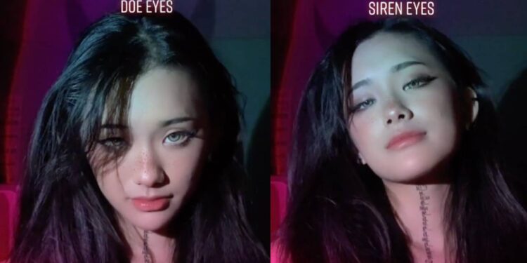 TikTok's Viral "Doe Eyes vs Siren Eyes" Trend As Seen on 5 Celebs
