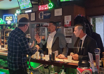 Josh Duhamel Appears to Have Married Audra Mari, Parties in Fargo Bar
