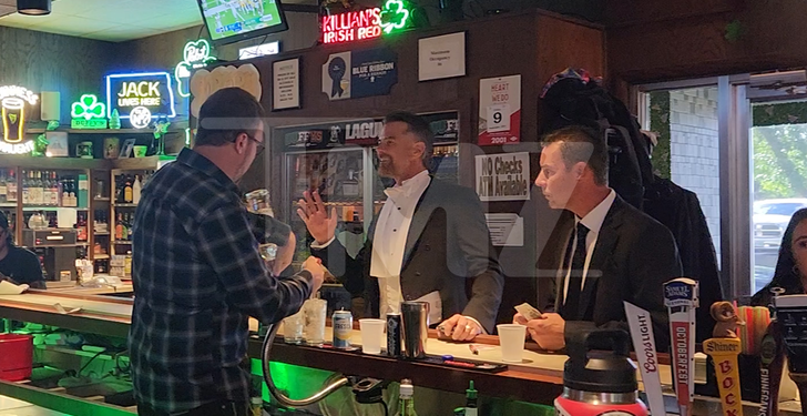 Josh Duhamel Appears to Have Married Audra Mari, Parties in Fargo Bar