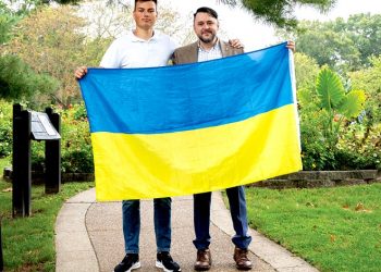 A Ukrainian refugee at UIS