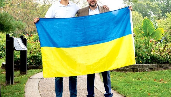 A Ukrainian refugee at UIS