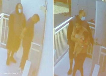 Central California kidnapping: Chilling video shows 2 members zip-tied, mom and baby being taken by suspect