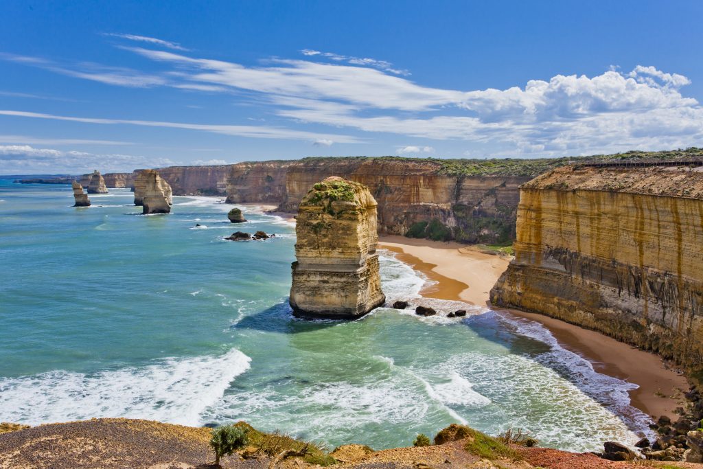 Twelve apostles, the highlight of the Great Ocean Road