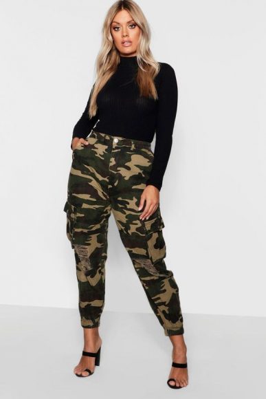 How can I make my cargo pants part of a stylish outfit?