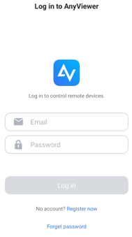 Configuring AnyViewer on your Android device