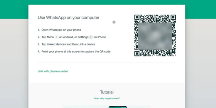 Access WhatsApp on your iPad through WhatsApp Web.